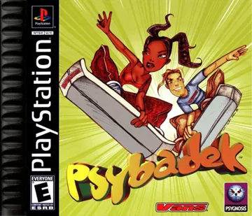 Psybadek (US) box cover front